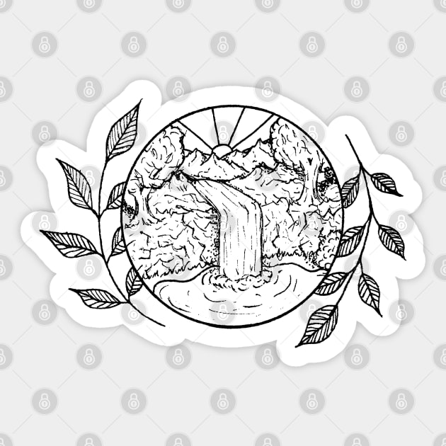 Nature Sticker by VanessArtisticSoul